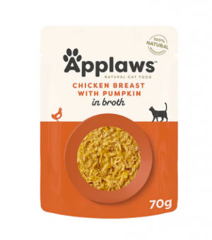 Applaws Cat Chicken Breast with Pumpkin 6 x 70g